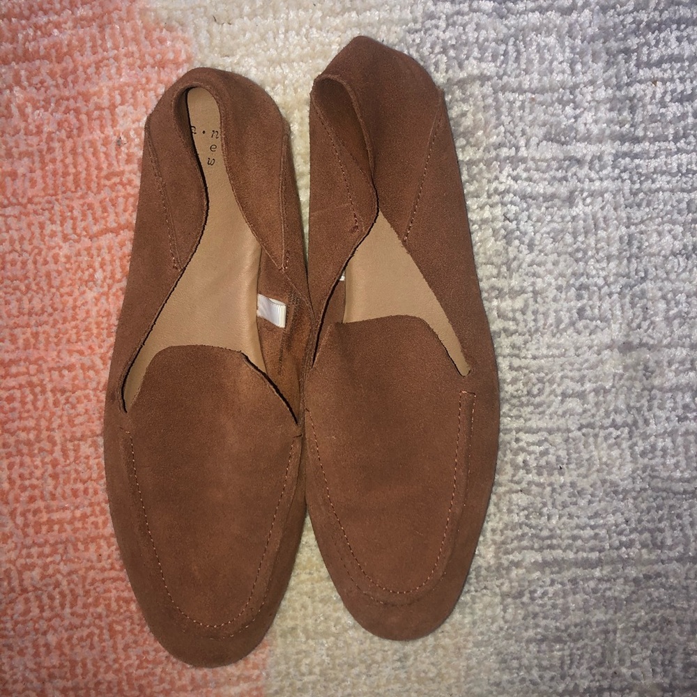 Suede Loafers